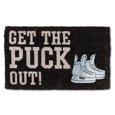 Tapis de porte d'extérieur avec patin 18 po x 30 po Andrade