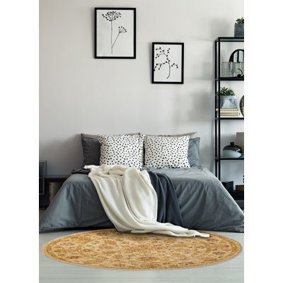 Augusto Cream Rug 4'10" x 4'10"
