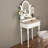 Asbel Sydnee Vanity with Mirror