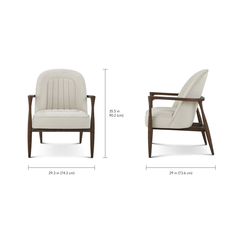 Fauteuil d'appoint Paris, Brown