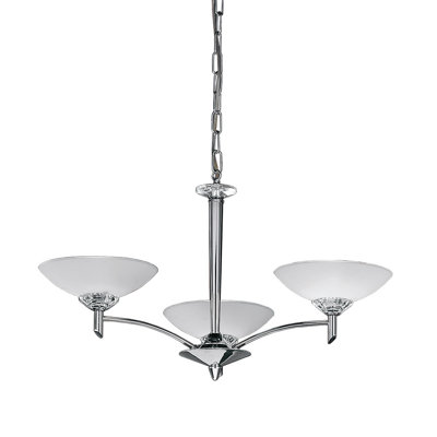 Richelieu 3 - Light Shaded Chandelier