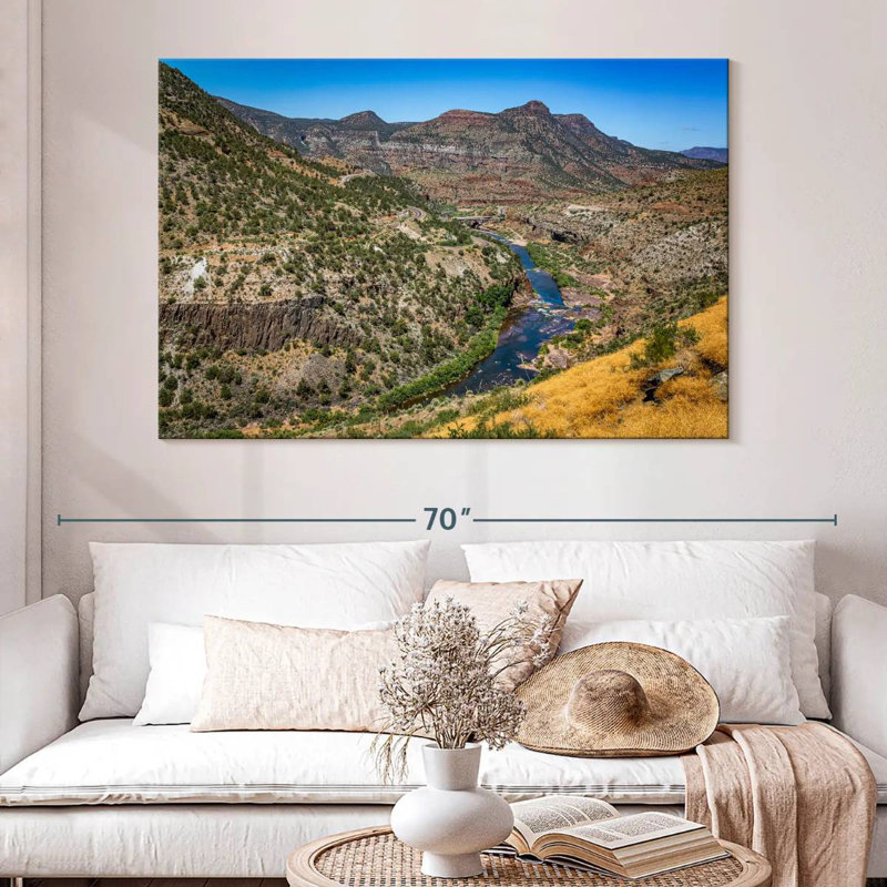 Alvord Salt River Canyon, 34" H x 51" W