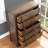 Asma 5 - Drawer Oak Wood Chest