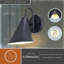 Applique murale en acier Straitson