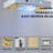 Luxury LED Shower Head Rainfall Waterfall Top Spray High pressure Ceiling Mount-97842772