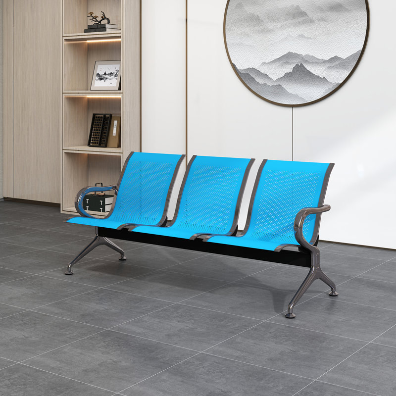 Fauteuil de salle d'attente Kinfant, Bleu