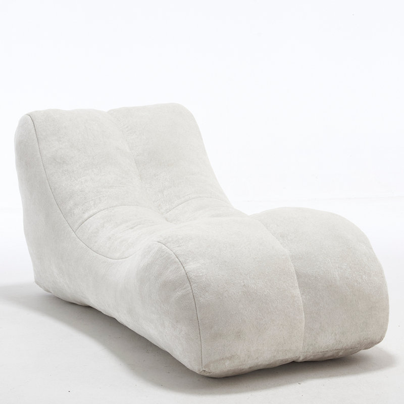 Comfortable Creative Bean Bag Sofa Chair, White