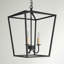 Finnick 3-Light Dimmable Metal Lantern Pendant-48615881