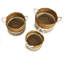 Key Largo Handmade Seagrass Metal General Basket Set