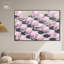 Toile rose parapluie rose, art mural Glam Beach par Art Remedy-105278015-105278002