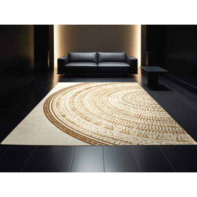 Tapis moelleux moelleux d'inspiration mondiale Eberhard