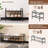2-tier Expandable Shoe Rack,adjustable Shoe Shelf Storage Organizer Heavy Duty Metal Free Standing Shoe Rack For Entryway Closet Doorway (black)