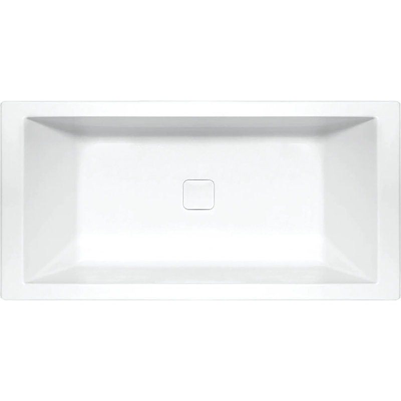 Versailles 72'' L Soaking Bathtub, Bone, Matte Black