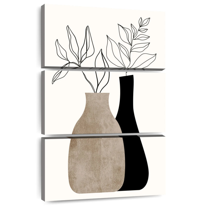 Harnek gris en gris, H 45 po x l 28 po