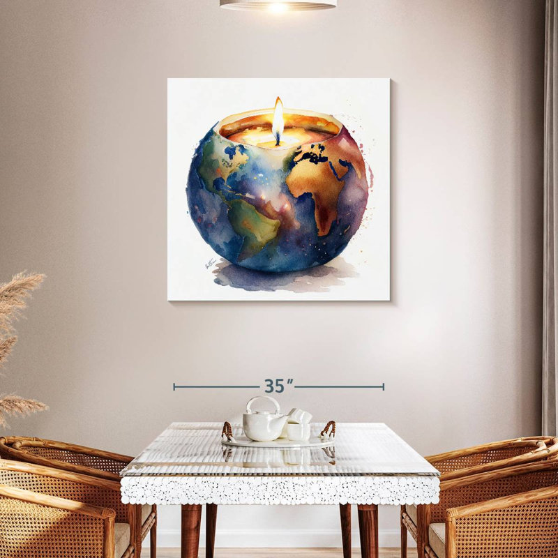 Climate Changing, 36" H x 36" W