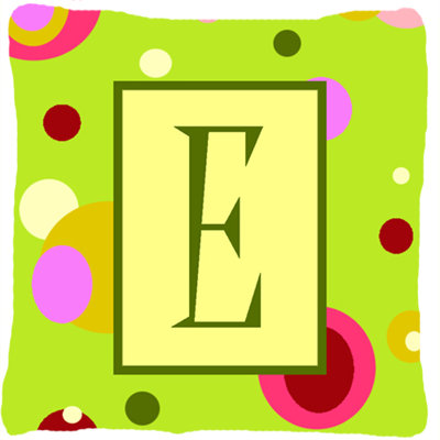 Lettre monogramme initiale intérieure/extérieure Throw Pillow