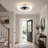 20in Modern Crystal LED Ceiling Fan Light