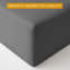 100% Cotton Flatweave Fitted Sheet-1387380081
