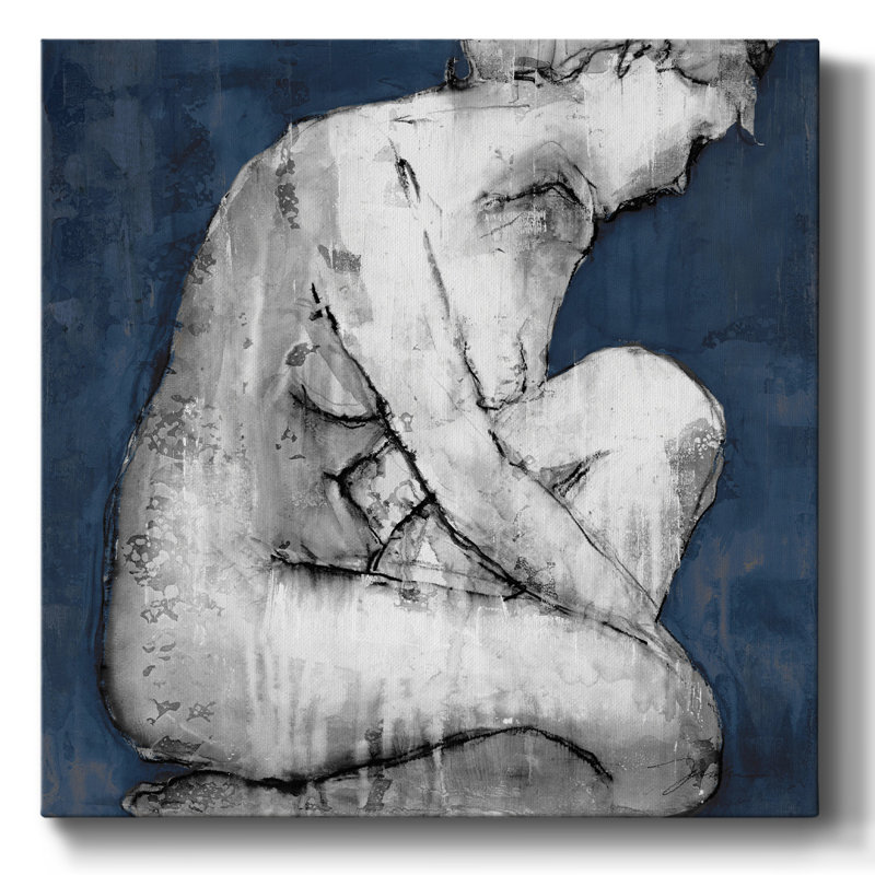 Poise V1 sur toile, H 40 po x l 40 po