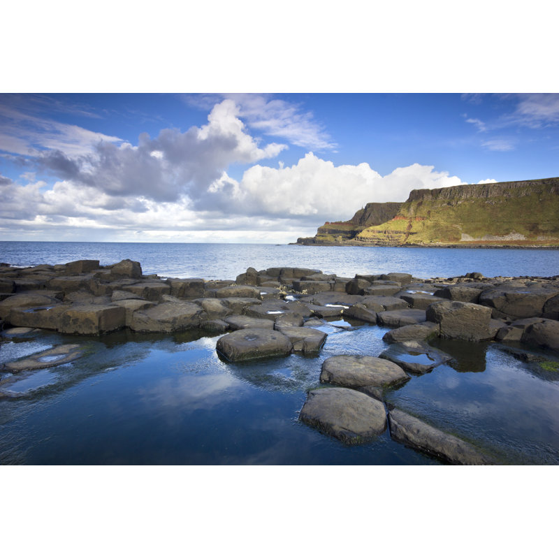 Giant's Causeway - Wrapped Canvas Print, 30cm H x 46cm W x 3.8cm D