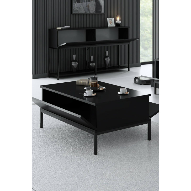 Mairead Frame Coffee Table, Black