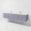 Ensemble de meuble-lavabo double mural 84 po Geneva-87286030-112899630