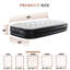 Matelas gonflable H 16 po avec matelas gonflables à pompe intégrée pour le camping, l'intérieur, les invités-216663167-214988918