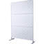Écran d'intimité extérieur et intérieur en métal H 76 po l - blanc Ps107-121639334