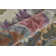 Tapis floral / botanique transitionnel, mauve / rose / vert Dafney
