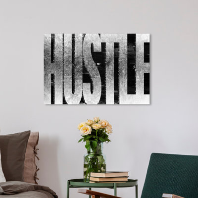 Hustle Cave  Wrapped Canvas Graphic Art Print