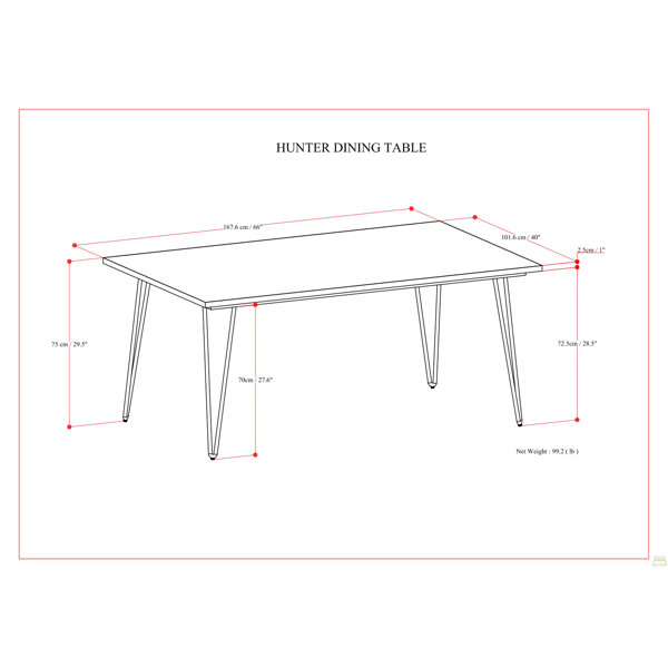 Dimensions du produit