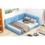 Lit tapissier grand, bleu avec - lit de grande taille de construction moderne, matériaux-1332881308-1332881305