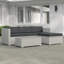 Felicity 5 Pieces PE Rattan Garden Furniture Set with Cushions-1785430707