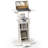 Mobile Laptop Table Adjustable Sit Stand Computer Desk Presentation Cart