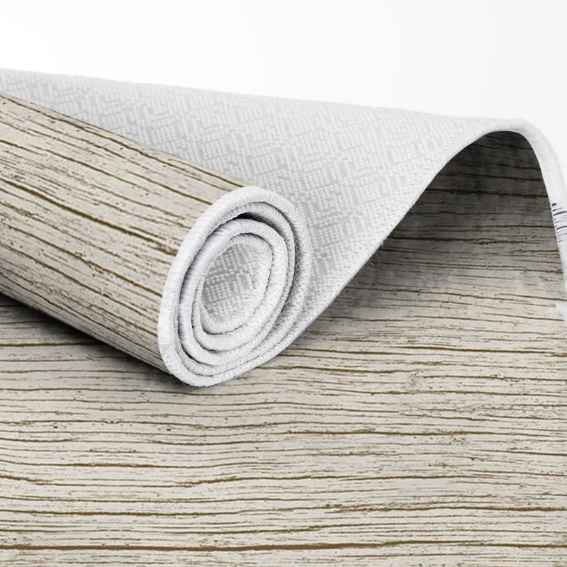 Ensemble de tapis de bain 2 pièces McKeansburg, Crème / gris
