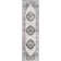 Lauri Inigo Cottage Medallion Dark Gray/Cream Rug