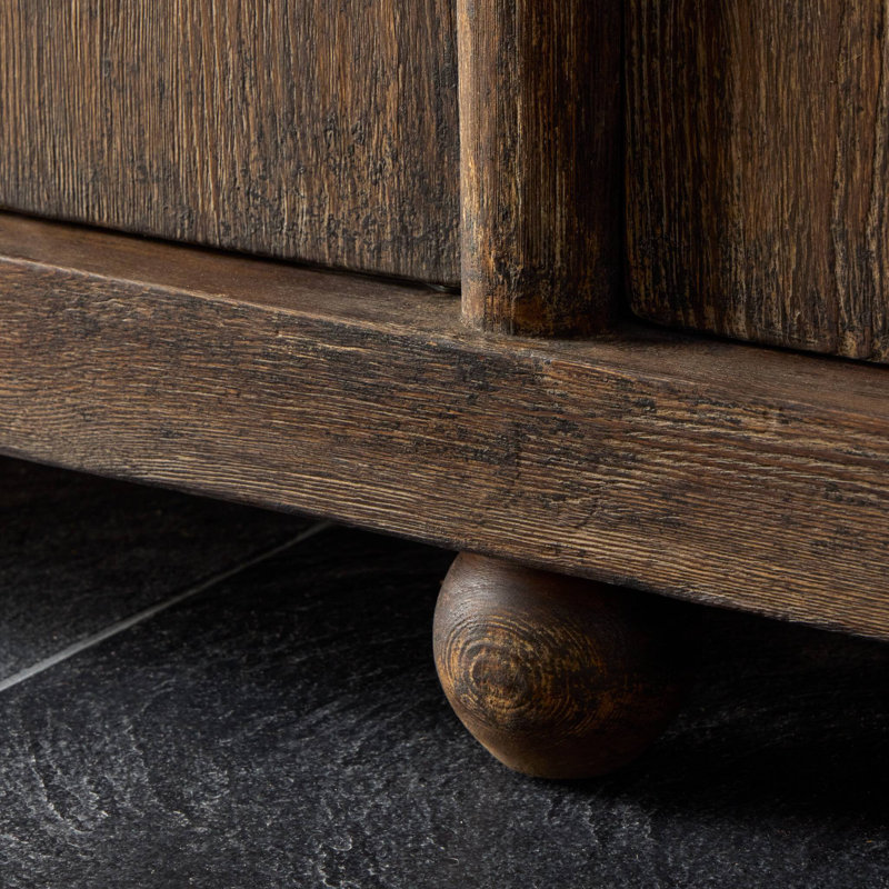 Alcott Cabinet-Distressed Cocoa Pine