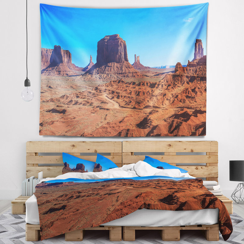 Tapisserie «Landscape Monument Valley National Park», H 32 po x l 39 po