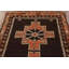 Tapis de couloir géométrique traditionnel 4x9