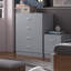 Tunis 4 Drawer Chest Grey-904438832
