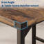 Ensemble de table de salle à manger pour 2 tables de hauteur comptoir et 4 tabourets de bar rembourrés, ensemble de table de cuisine 3 pièces avec repose-pieds et protecteur d'angle, pour la cuisine, appartement, pub-464464787