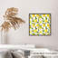 «Food and Kitchen Lemon Pattern II Cottage», reproduction d'art non encadrée-714377866