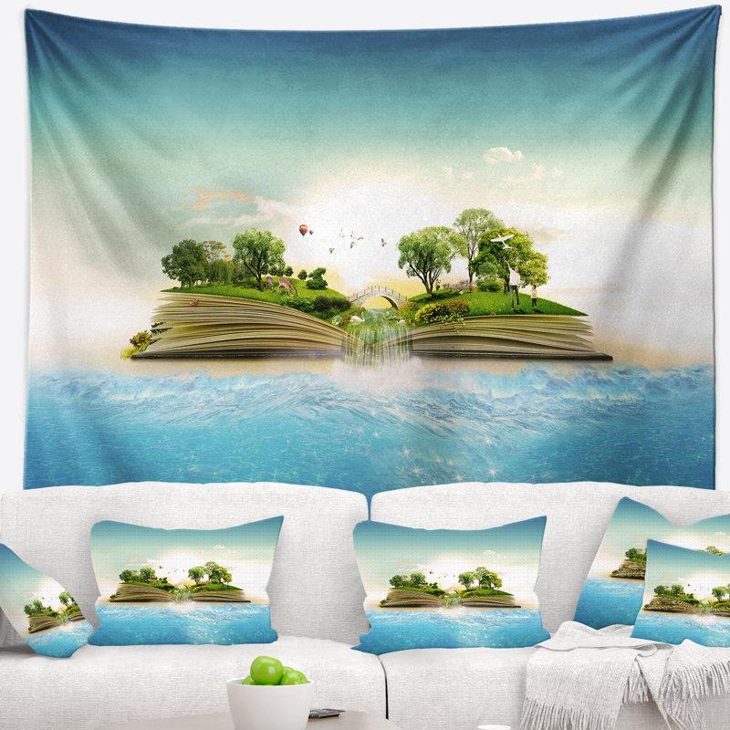Polyester Tapestry, 32" H x 39" W