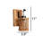 Lilya Armed Sconce