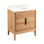 30" Aliso Single Bathroom Vanity Set with Oval Undermount Sink