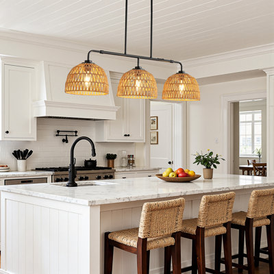 Buonomo 3 - Light Boho Kitchen Island Pendant