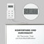 Klarstein 360 Watt Electric Wall Mounted Space Heater with Adjustable Thermostat