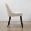 Chaise d'appoint rembourrée en bois massif Bremment-720516586