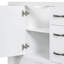 Meuble-lavabo de salle de bain sans lavabo-99664480