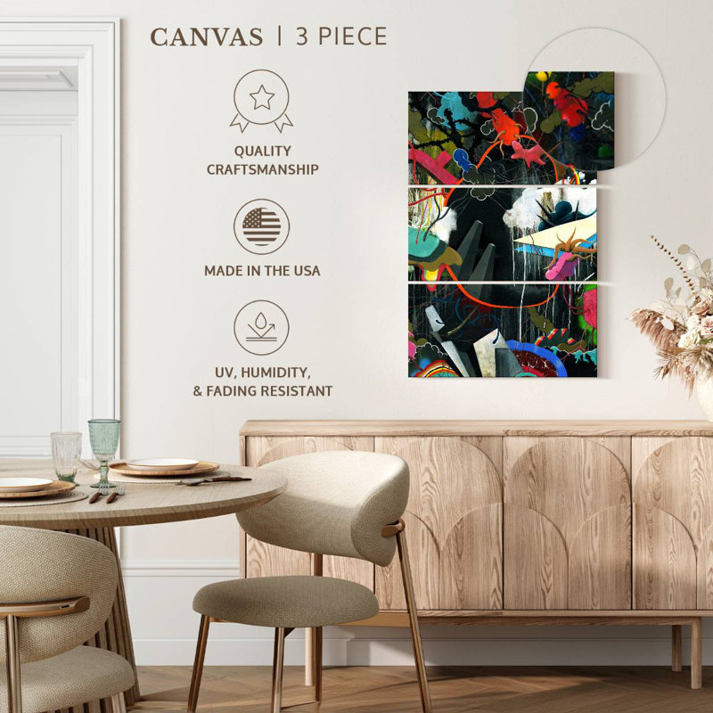Kelan Anger Management, 74" H x 48" W